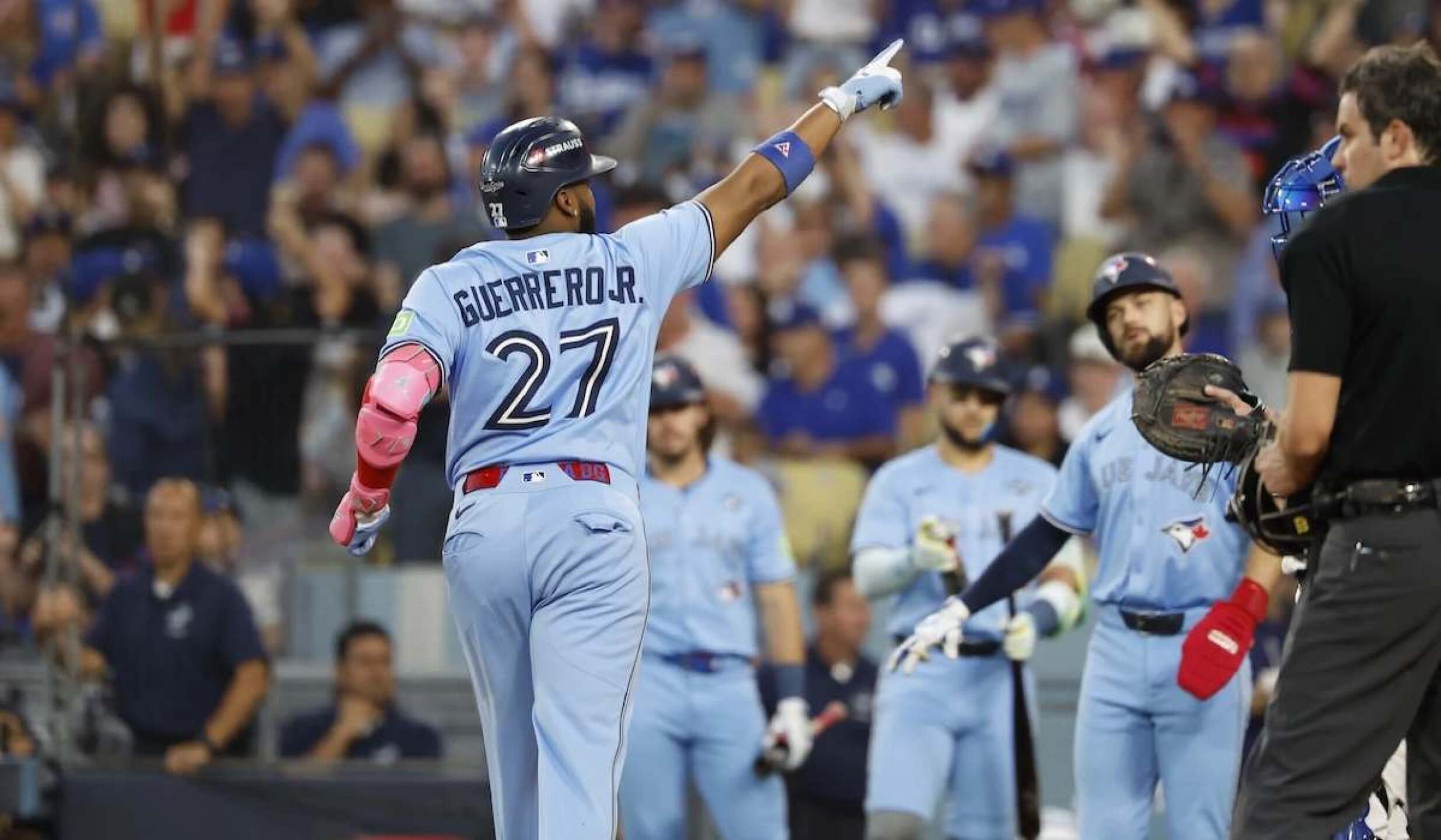 MLB World Series - Toronto Blue Jays at Los Angeles Dodgers