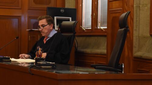 CIUDAD DE MÉXICO, 11JULIO2018.- Sesión de la Segunda Sala de la Suprema Corte de Justicia de la Nación (SCJN), la cual es presidida por el ministro Eduardo Medina Mora Icaza. En la imagen  Javier Laynez Potisek. FOTO: SCJN /CUARTOSCURO.COM
