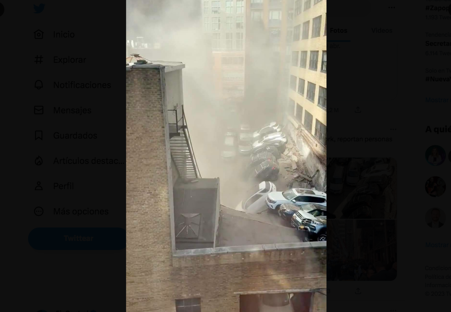 edificio en Manhattan