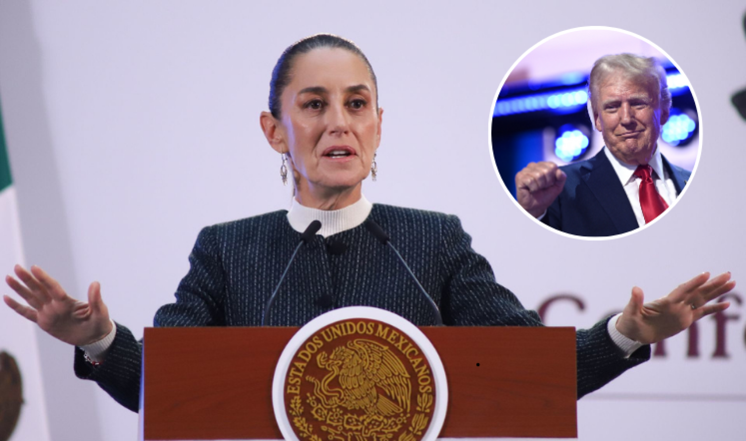 Sheinbaum tras la amenazas de Trump