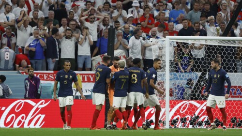 Mundial de Fútbol 2022: Inglaterra - Francia