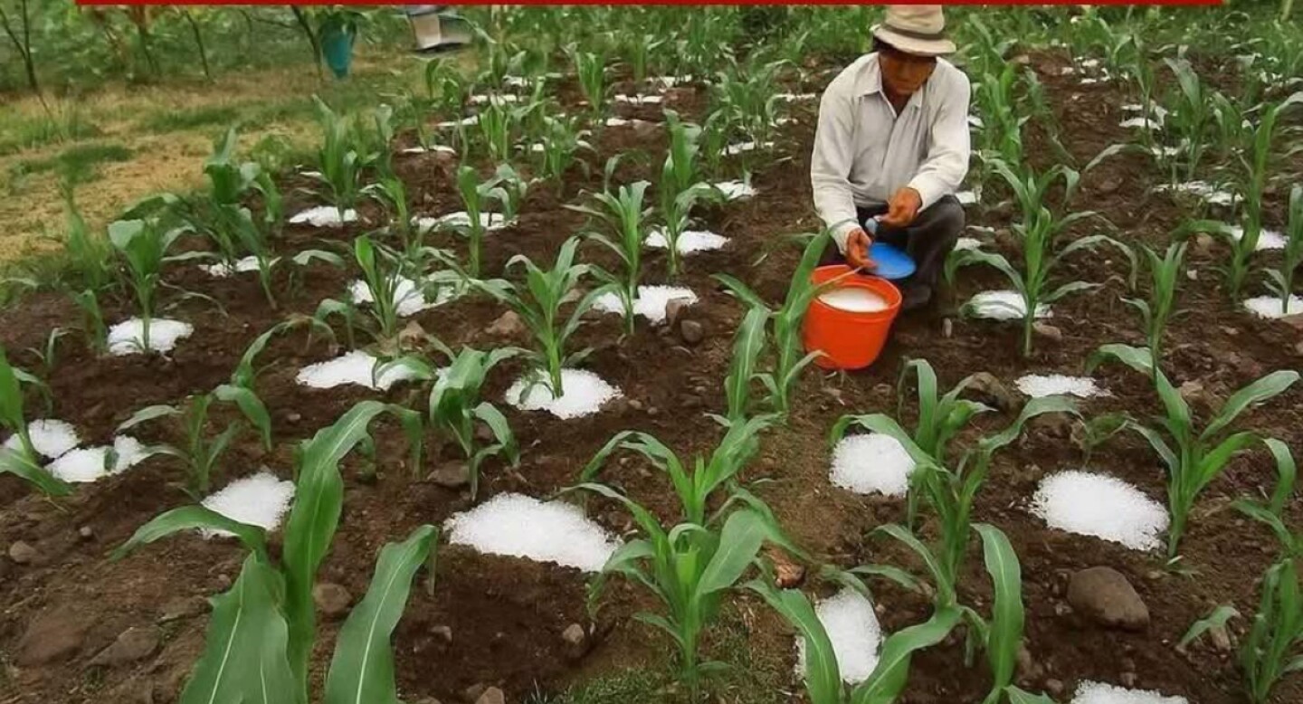 Agua en polvo