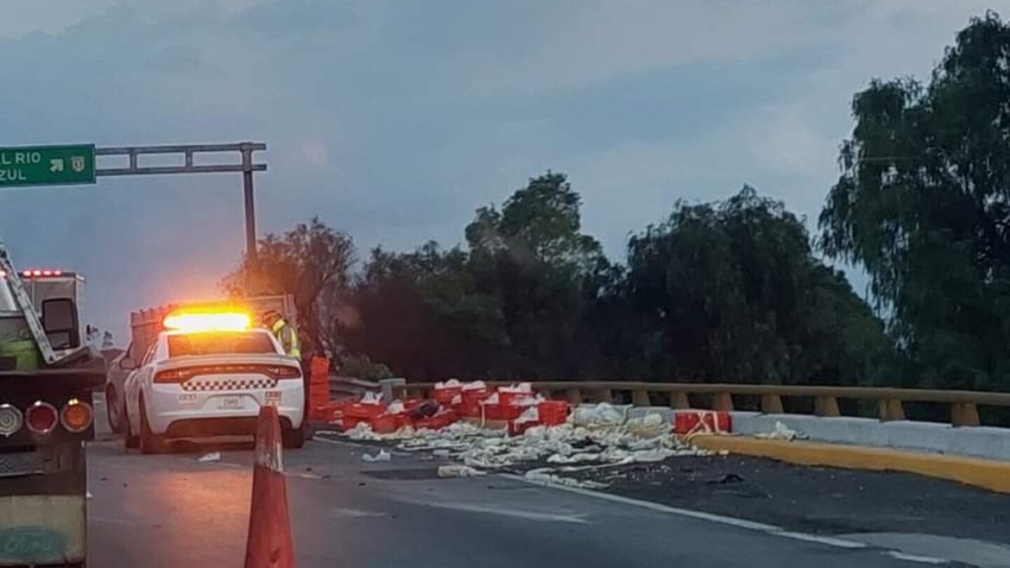accidente autopista méxico-querétaro
