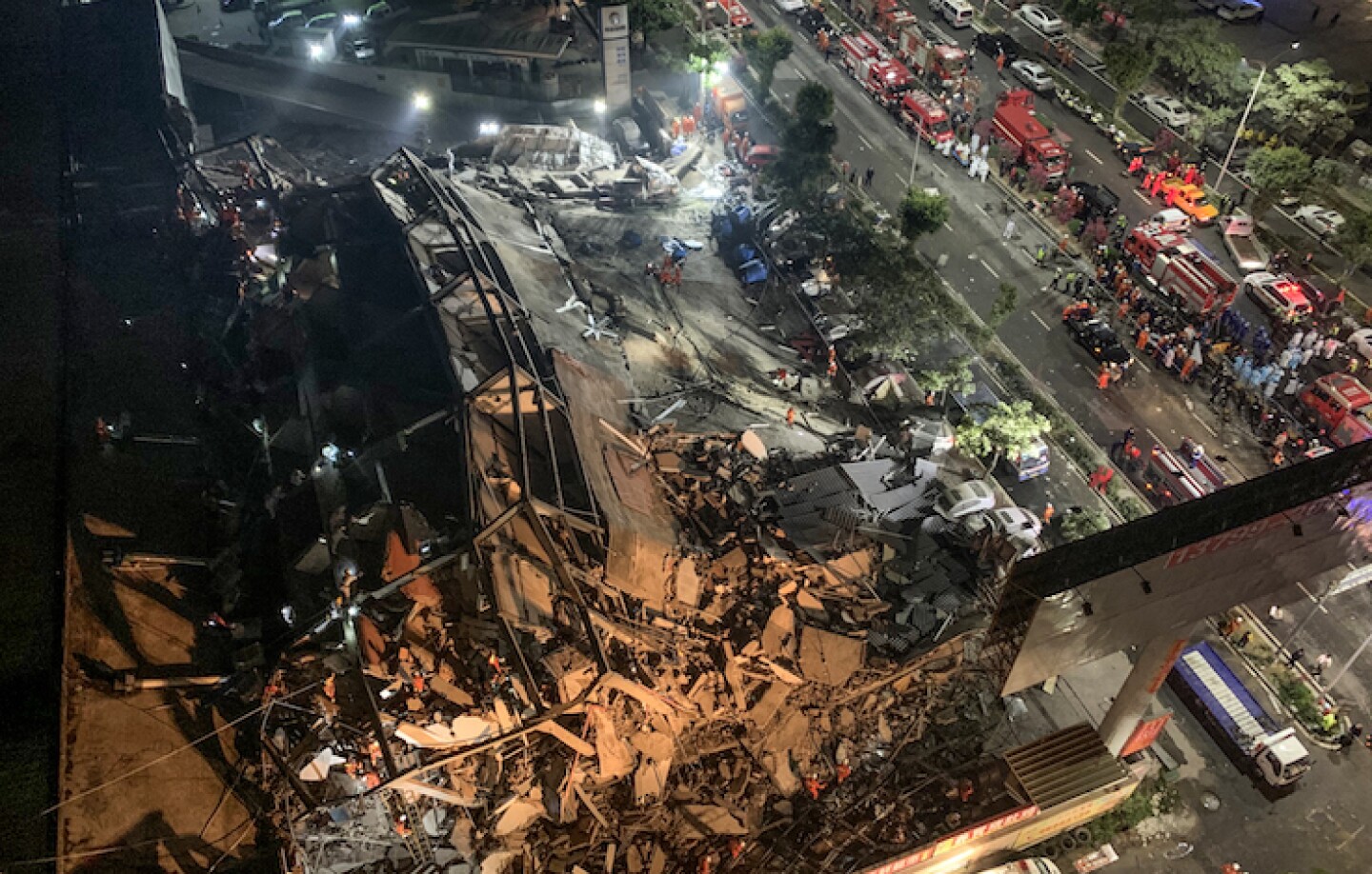 CHINA-ACCIDENT-HOTEL