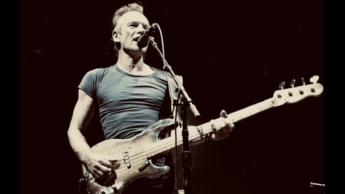 Sting estrena I Wrote Your Name (Upon My Heart)
