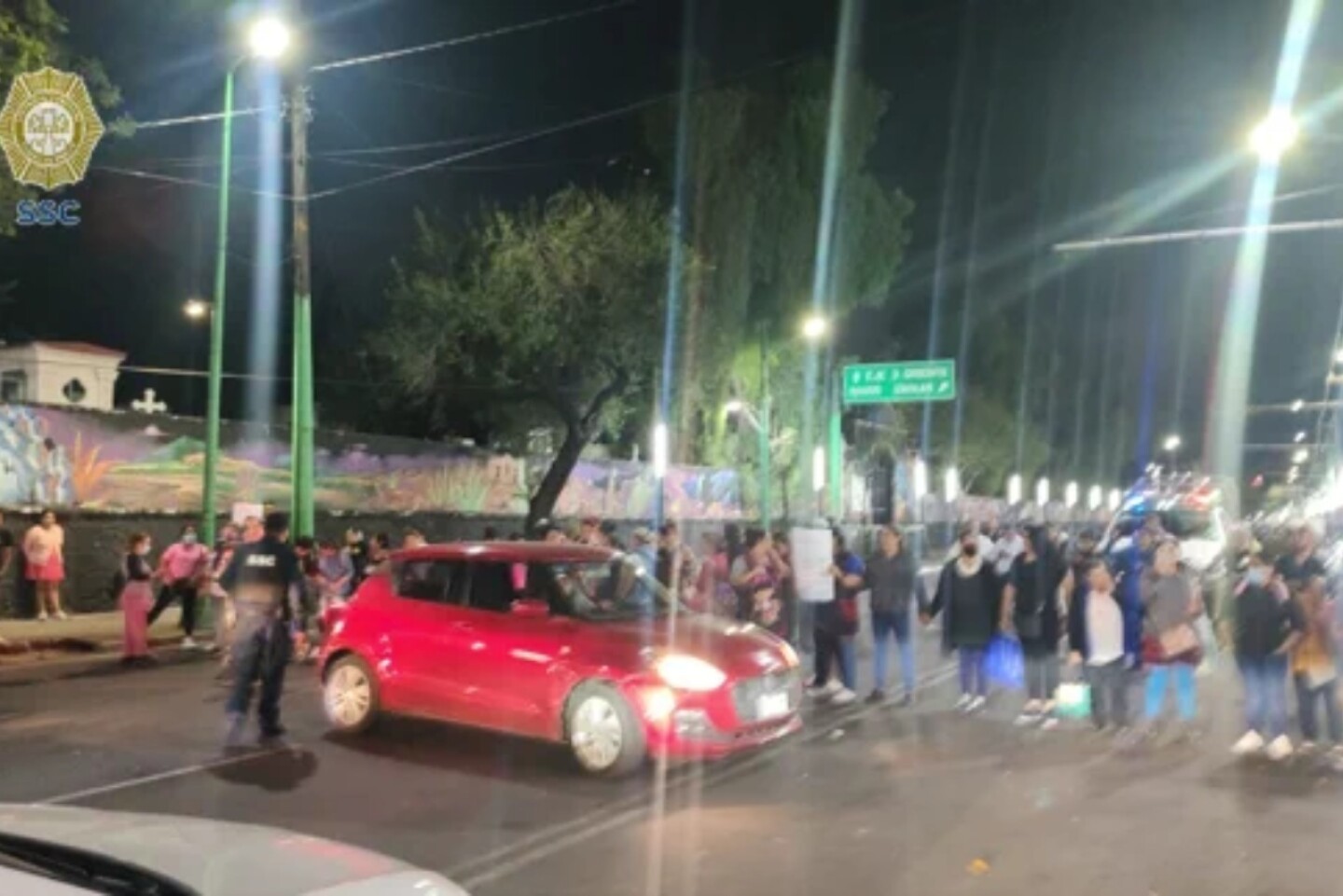 bloqueo ermita