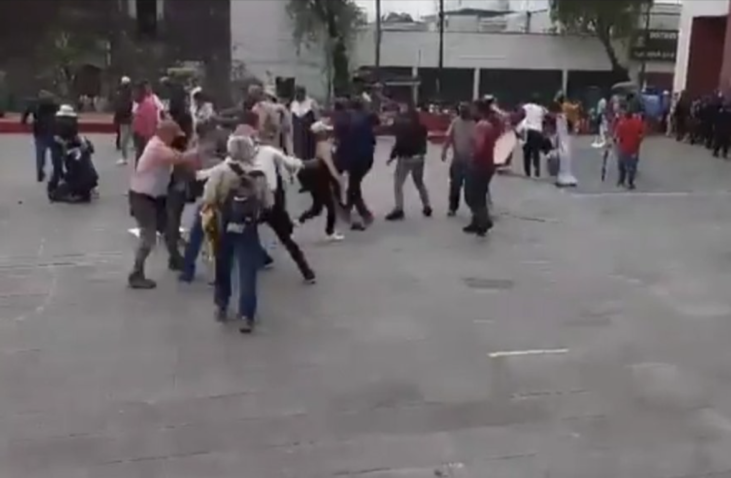 pobladores de Xochimilco