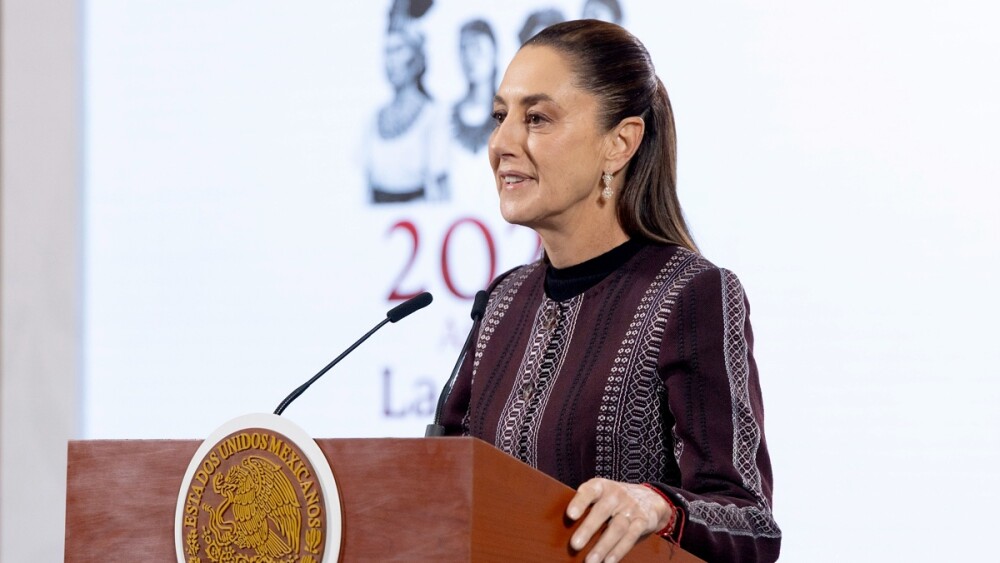 Mañanera del pueblo Claudia Sheinbaum negociaciones comerciales entre Estados Unidos y Canadá.jpg