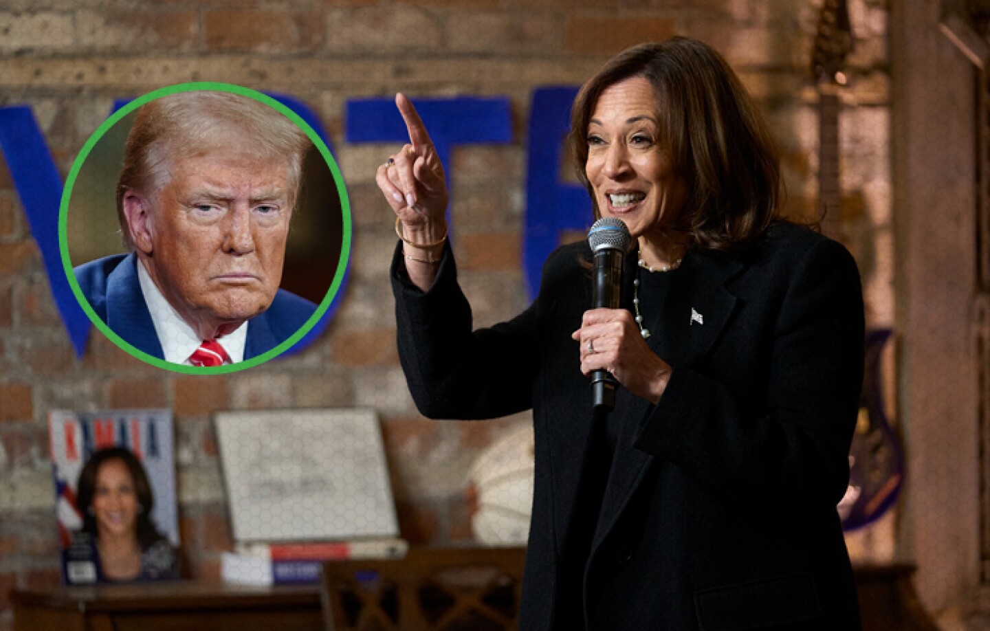 Kamala y Trump