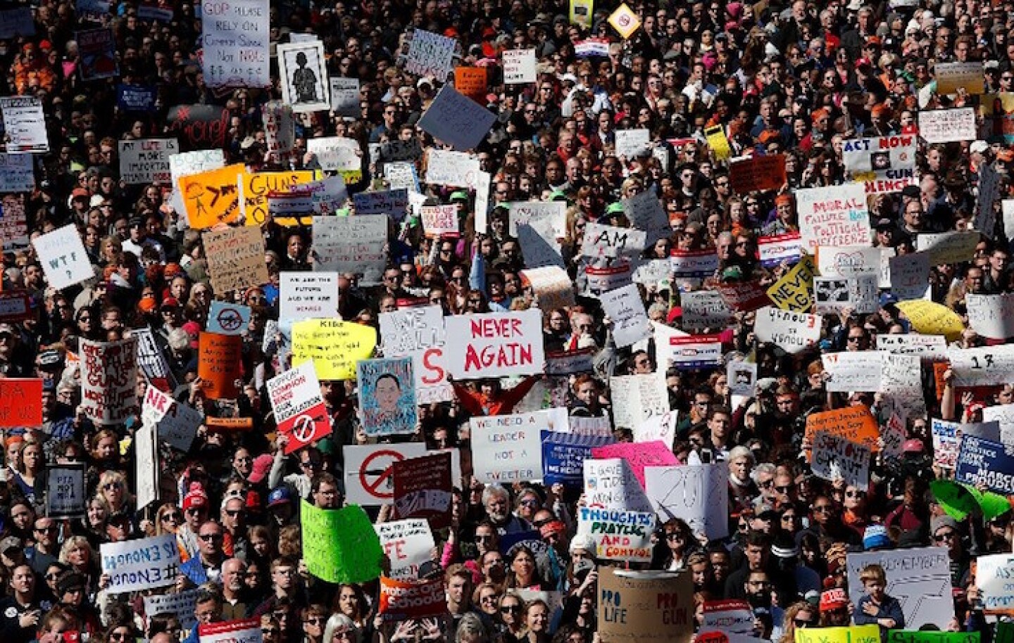 Hundreds Of Thousands Attend March For Our Lives In Washington DC