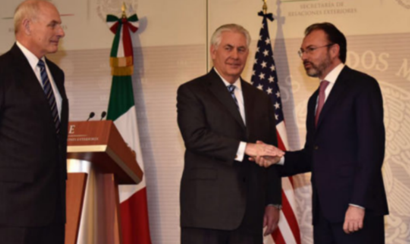 Videgaray Kelly Tillerson