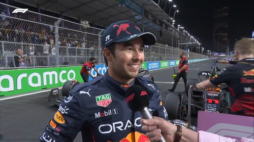 Sergio Pérez obtiene su primera pole position