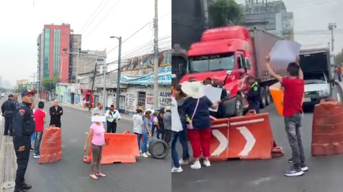 bloqueo avenida constituyentes hoy.jpg