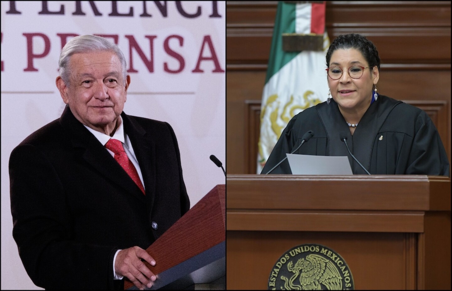 AMLO sobre Lenia Batres