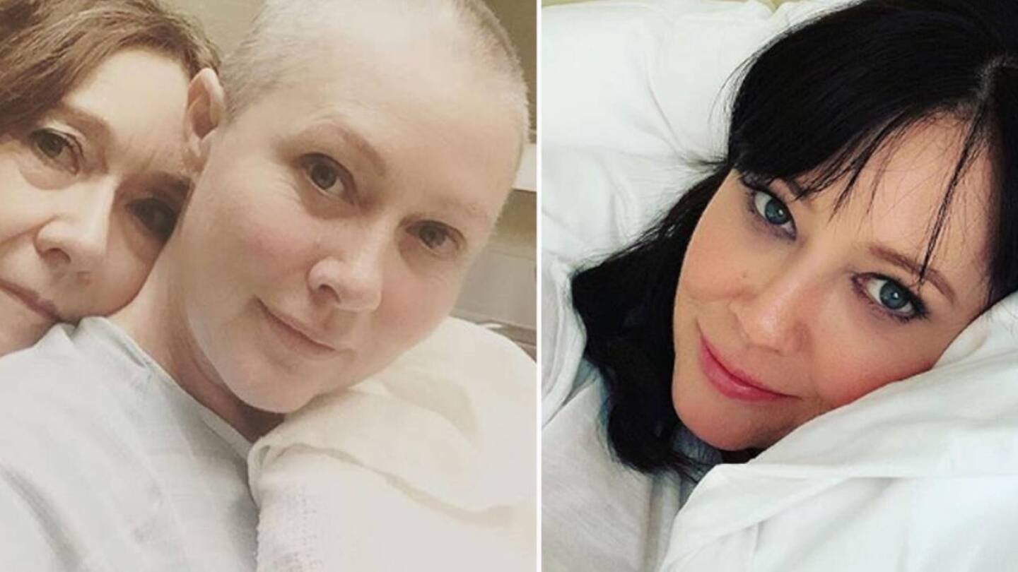 Shannen Doherty revela que el cancer se ha extendido a los huesos