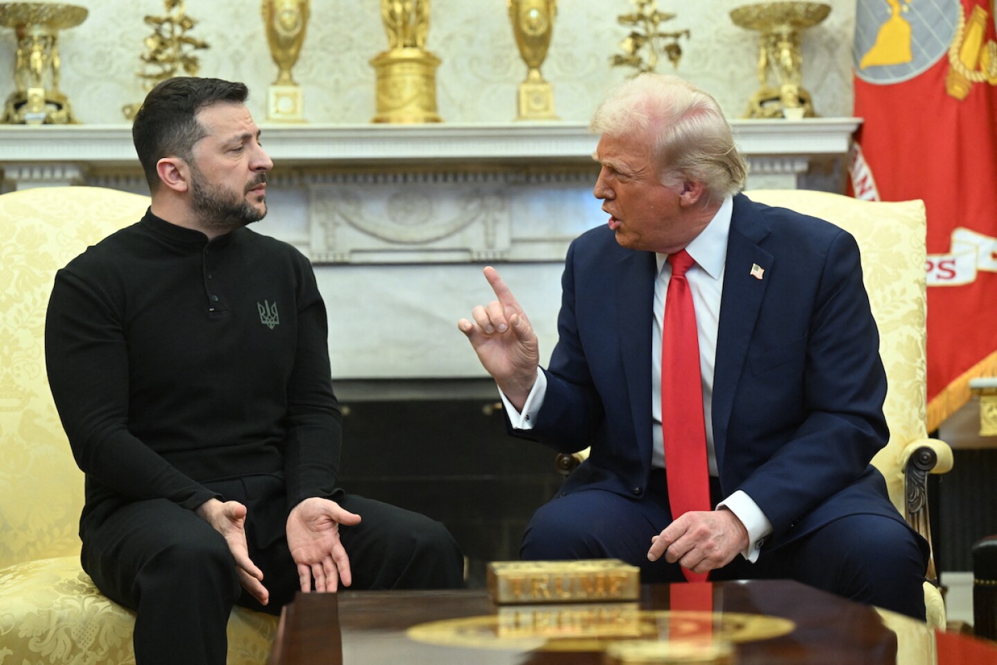 Trump y Zelenskyy