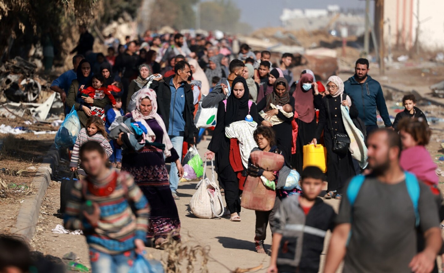 Ataque a campo de refugiados en Israel