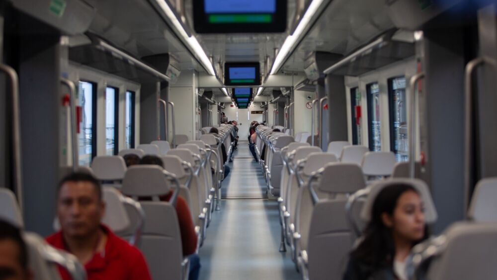 Recorrido Sheinbaum  Tren el Insurgente