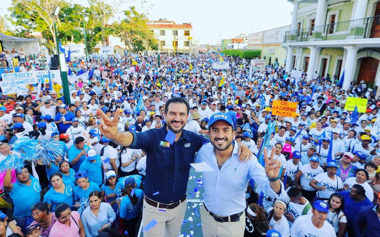 Fernando Yunes y Miguel Ángel Yunes Márquez