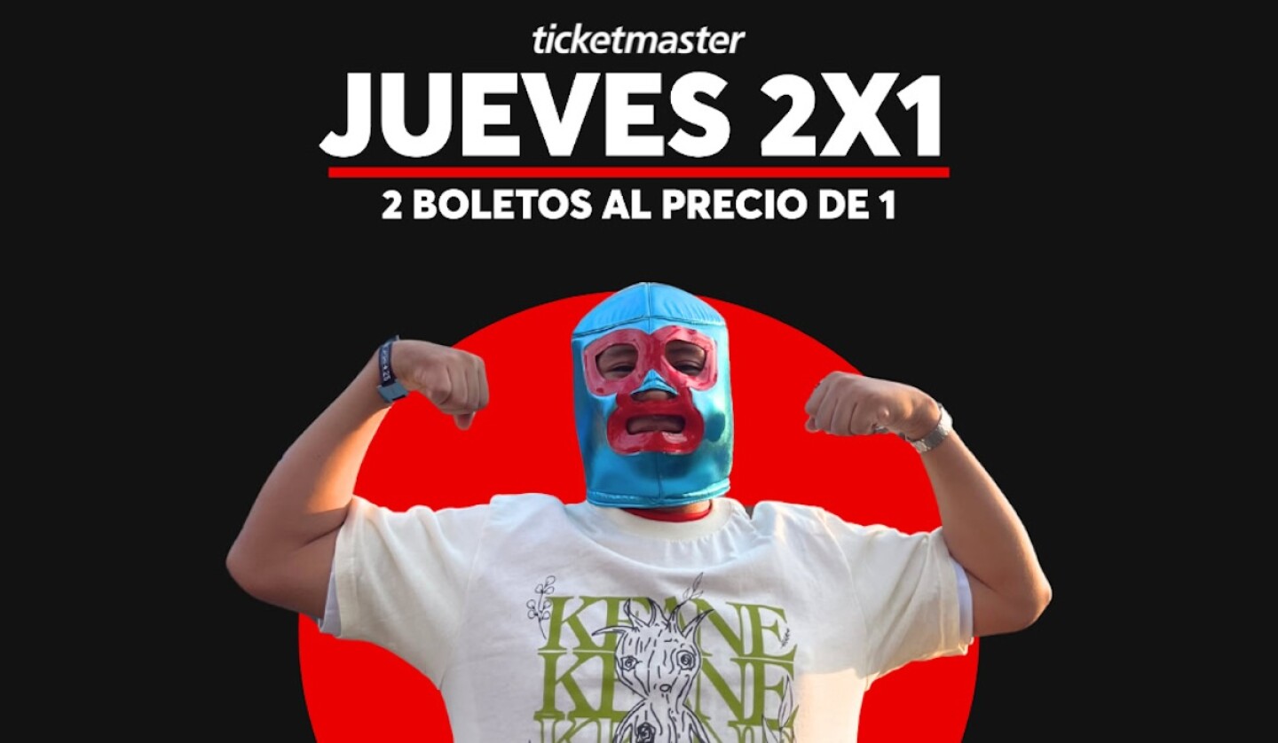 jueves 2 x 1 ticketmaster promocion boletos conciertos.jpg