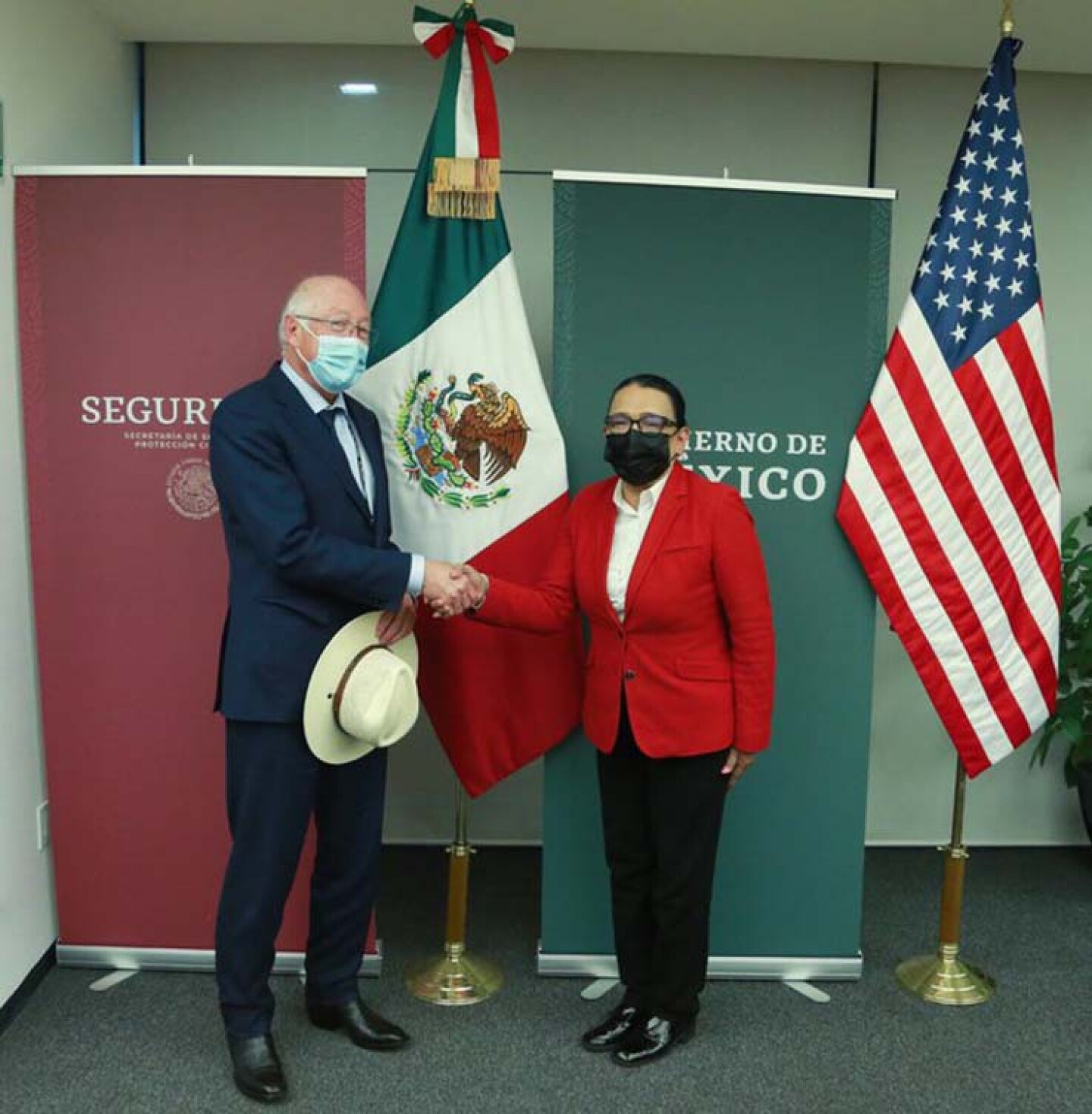 Rosa Icela Ken Salazar
