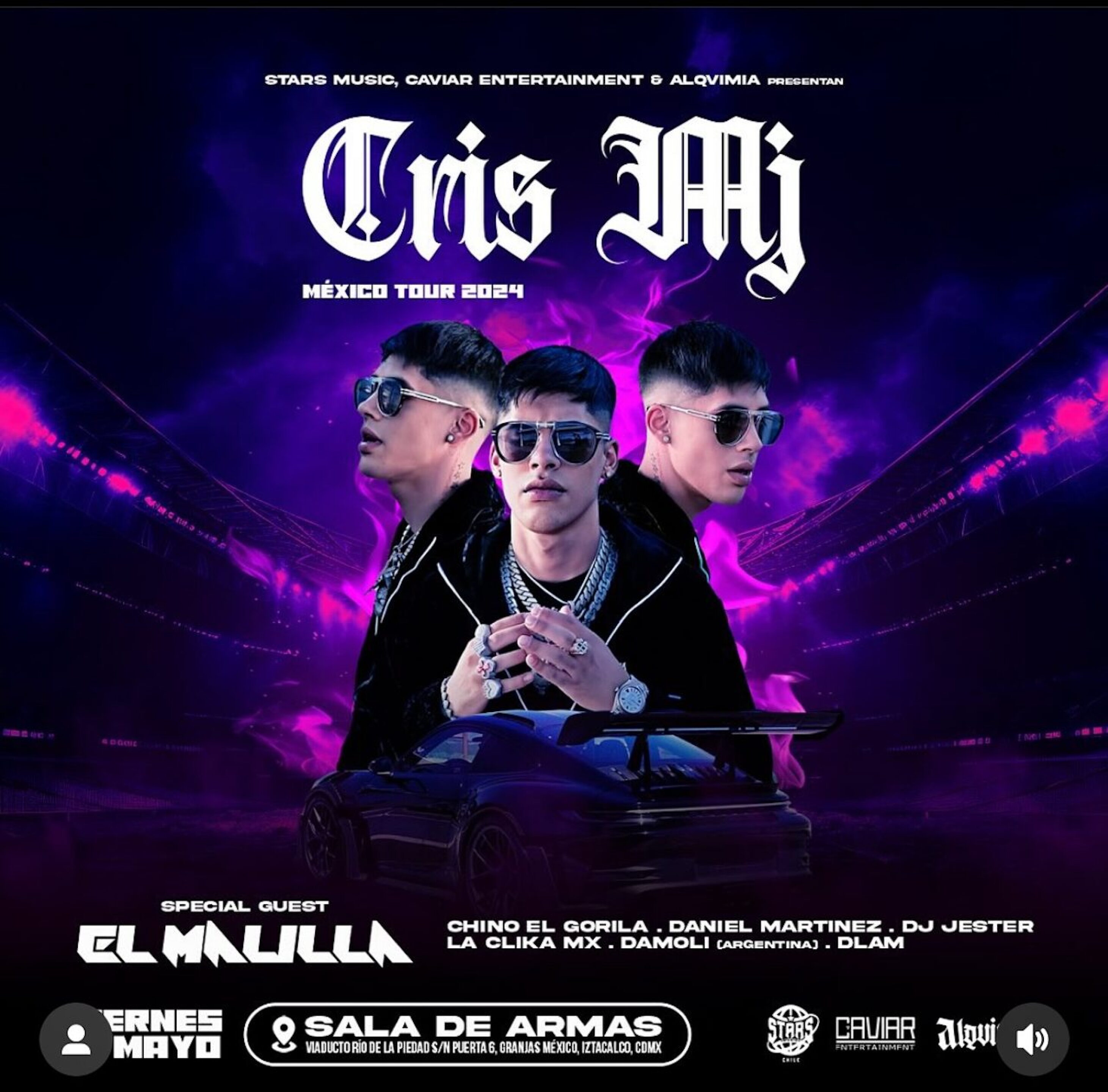 Mj Url Cris MJ en México boletos: precios para la Sala de Armas CDMX
