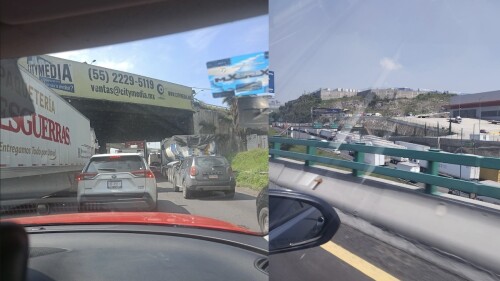 autopista mexico-queretaro hoy accidente bloqueo trafico .jpg