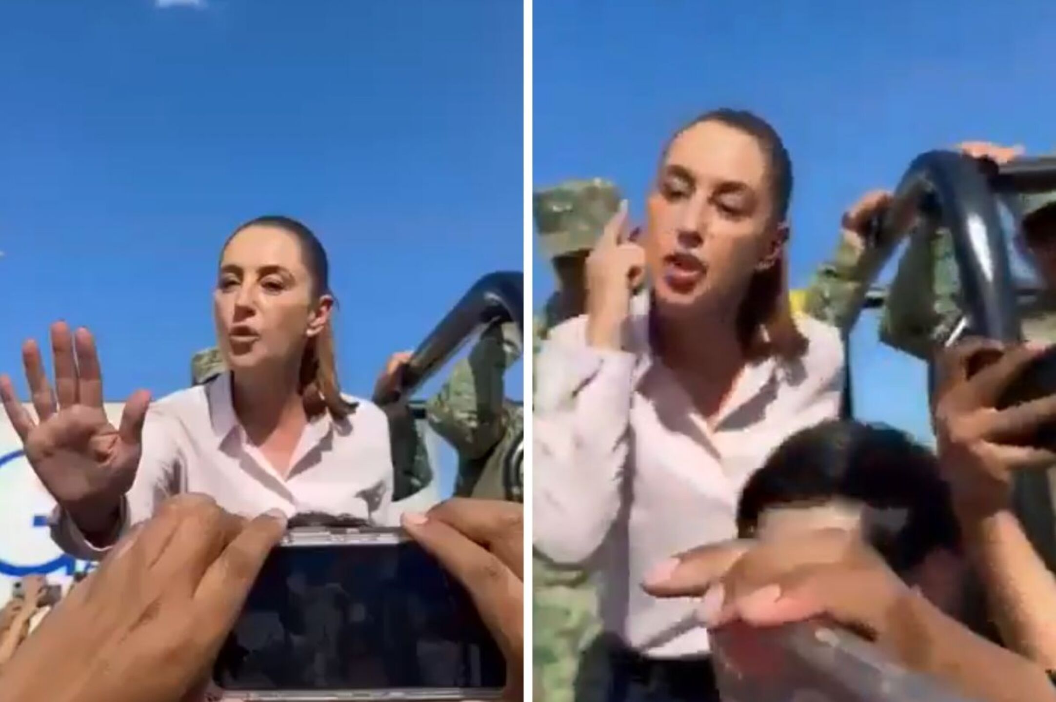sheinbaum-regana-al-alcalde-de-huauchinango-en-publico-por-las-lluvias-usted-me-dice-que-si-trabaja-pero-la-gente-me-dice-que-no-video