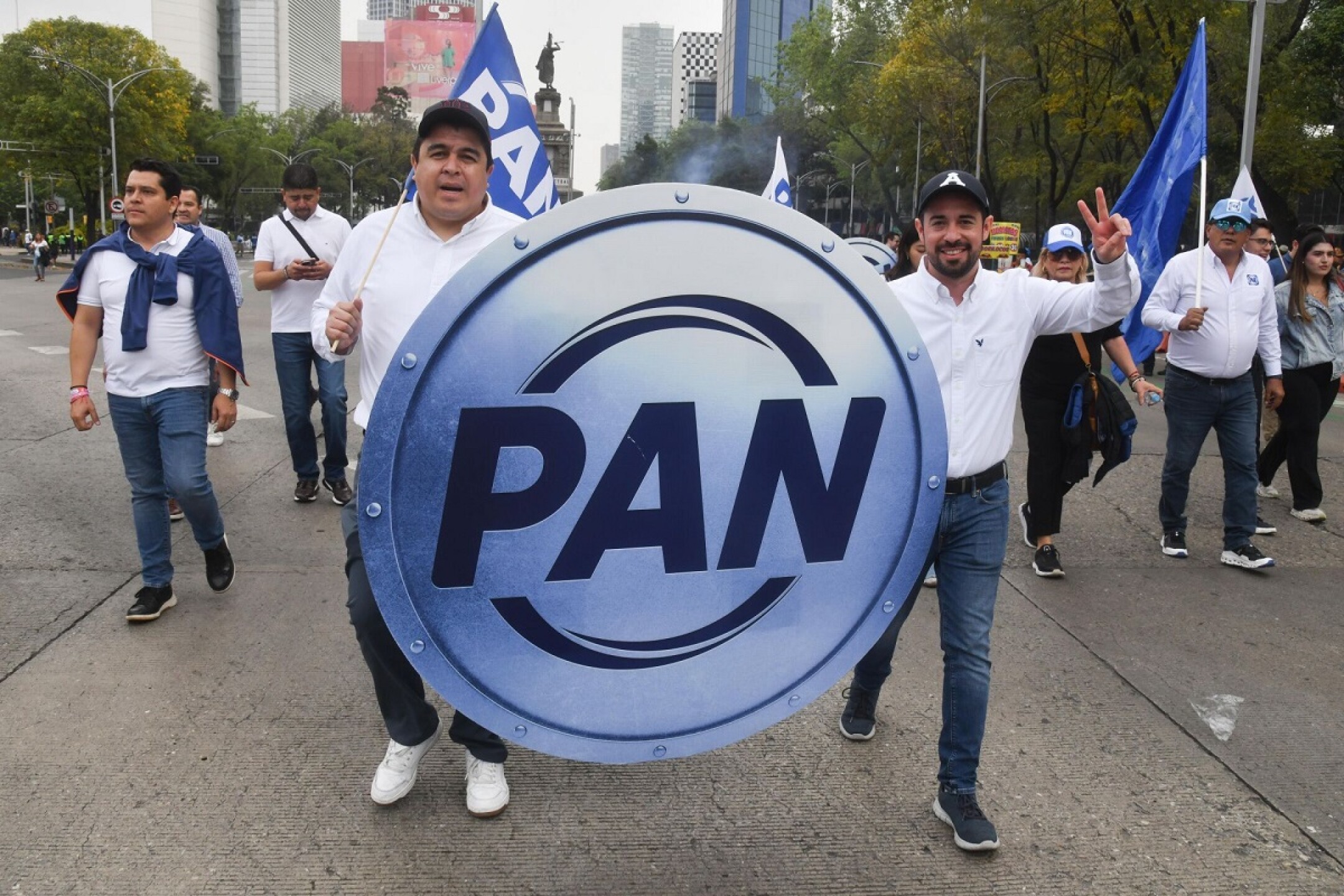 Marcha Relanzamiento PAN