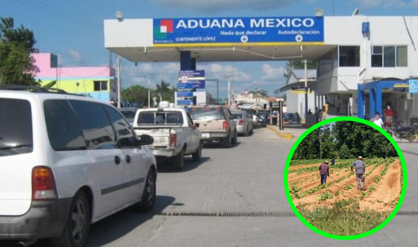 Productores agrícolas amagan con tomar aduanas