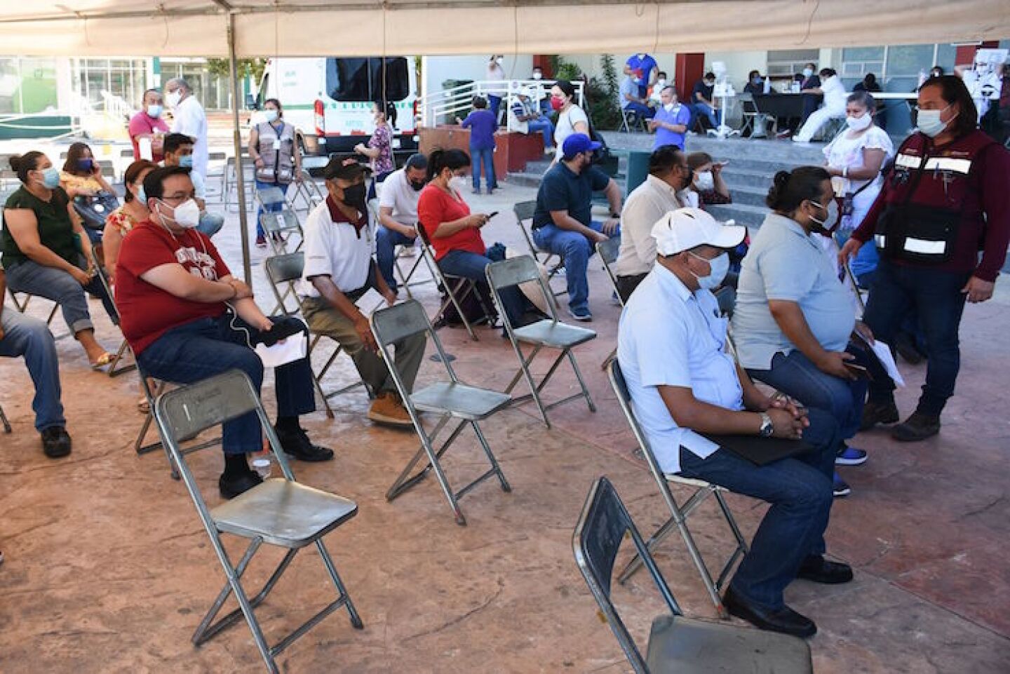 Cerca de 20 mil maestros han sido inmunizados en el estado de Campeche, con esto se espera el regreso presencial a clases.