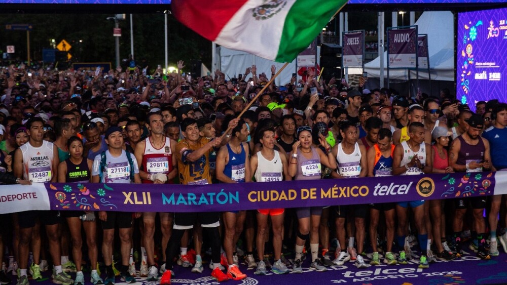 Salida Maratón Ciudad de México