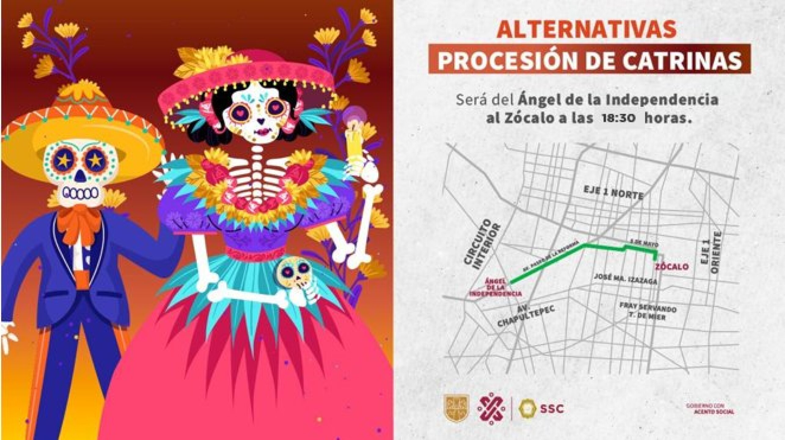 alternativas-viales-procesion-de-catrinas