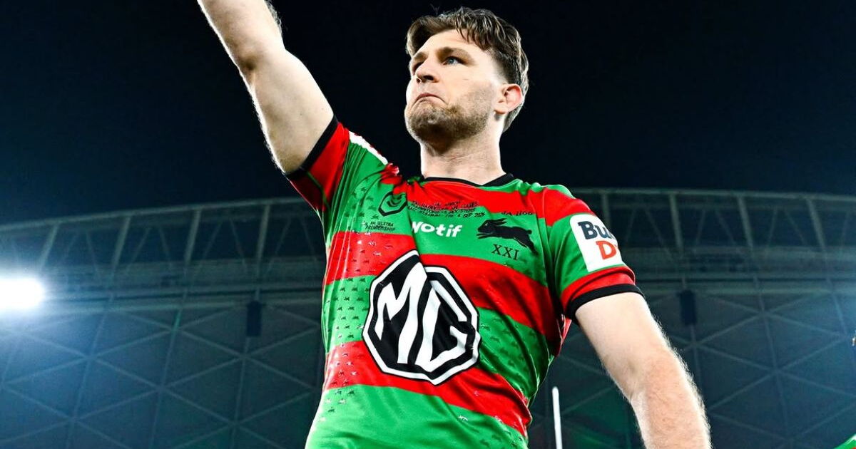 Jai Arrow, jugador de los South Sydney Rabbitohs, protagonizó una emotiva despedida del rugby profesional tras ser diagn