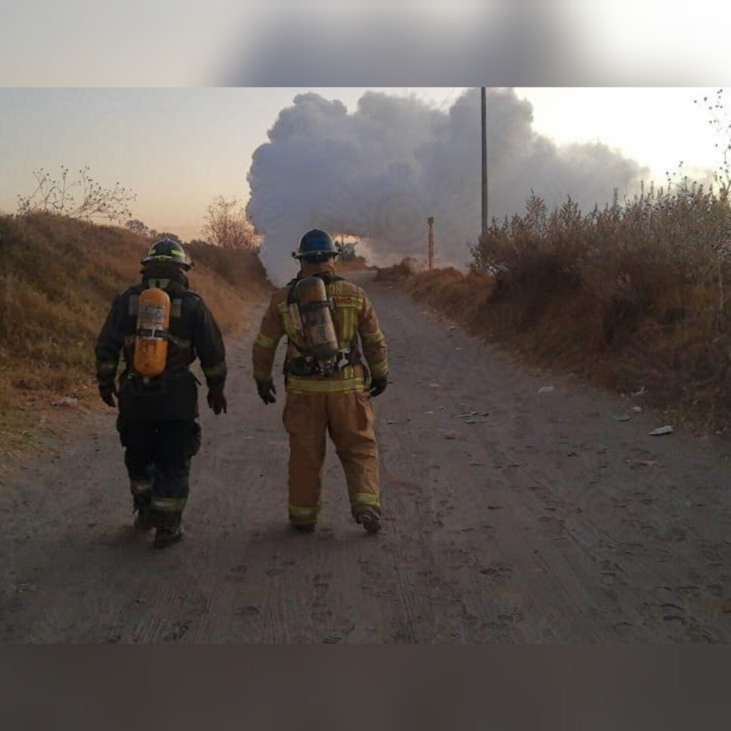 Registran fuga de gas en San Martín Texmelucan, Puebla