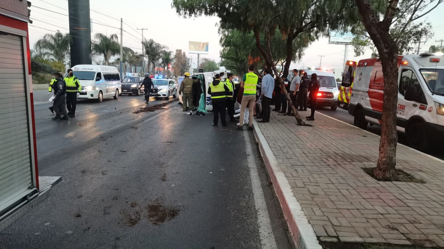 accidente en León