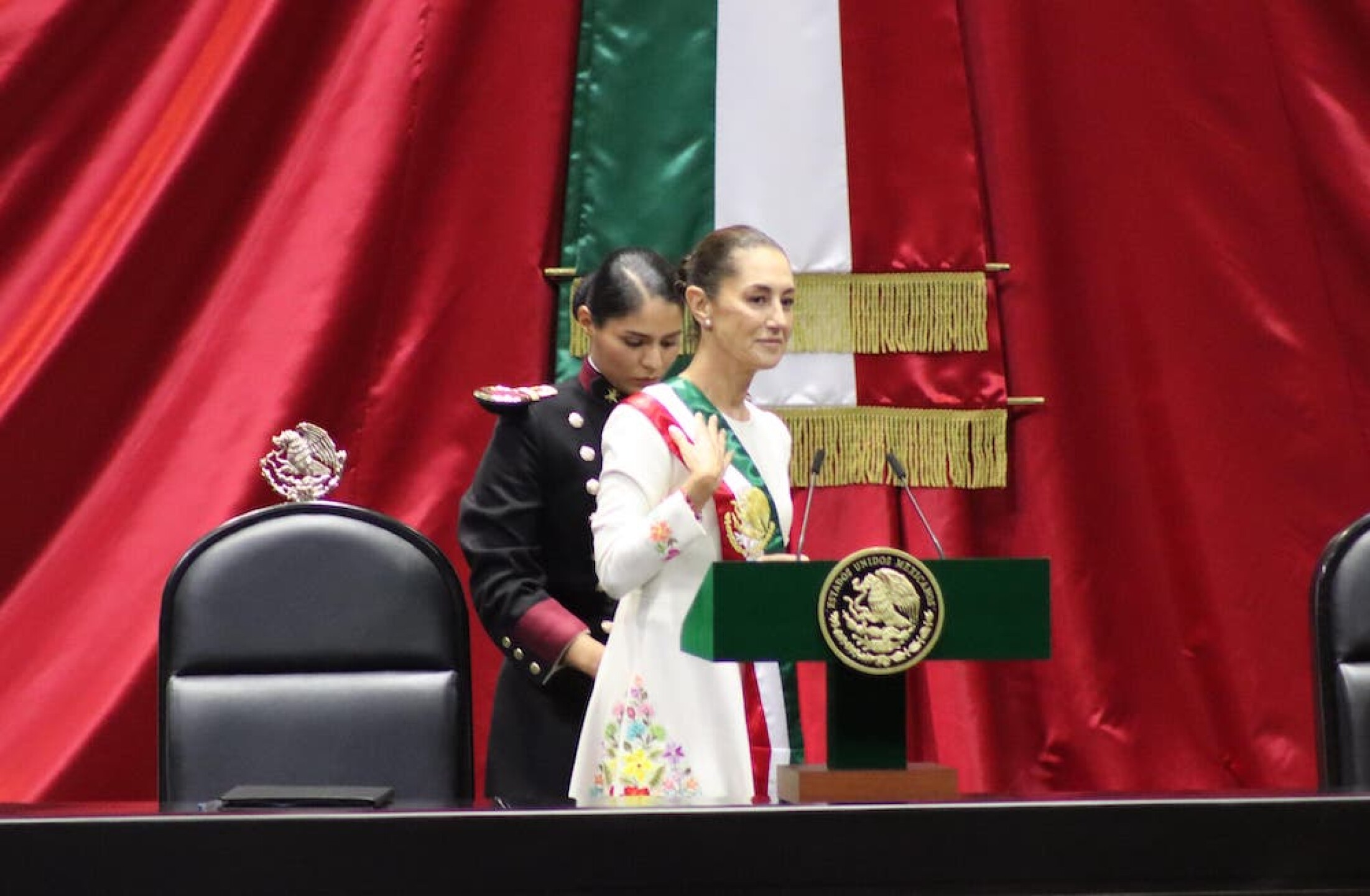 Banda presidencial de Sheinbaum