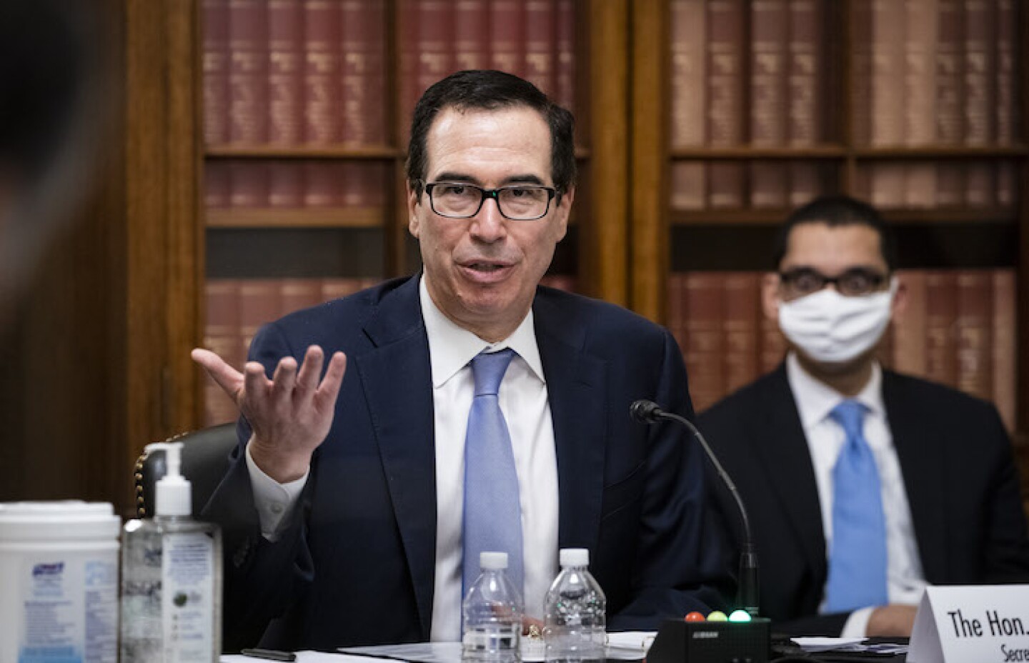 Secretary Mnuchin Testifies In Senate Hearing On CARES Act Implementation