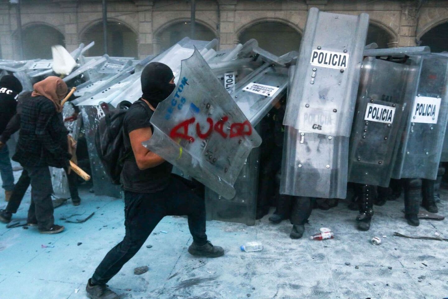 violencia durante la marcha del 2 de octubre 2025