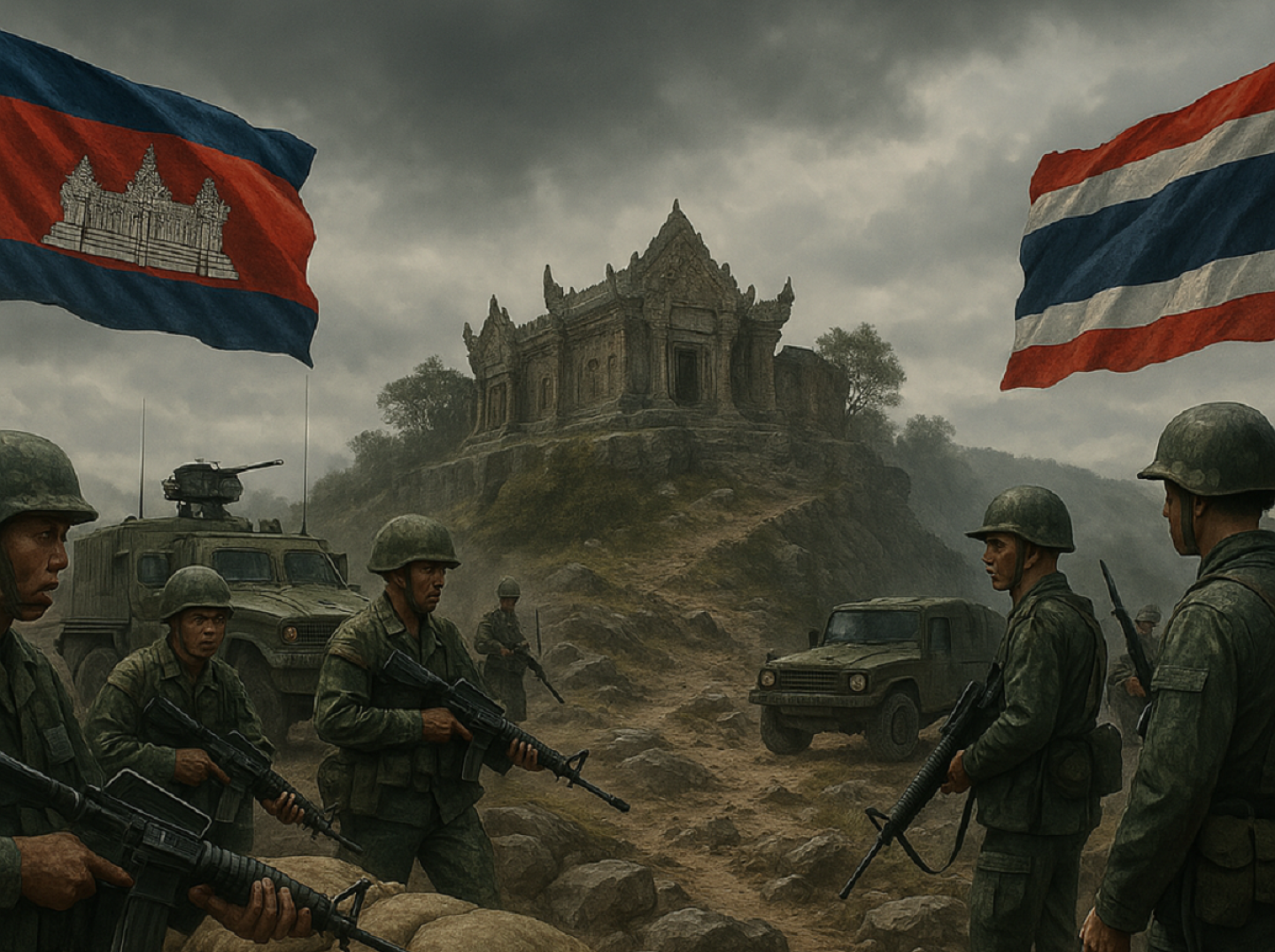 Guerra entre Camboya y Thailandia