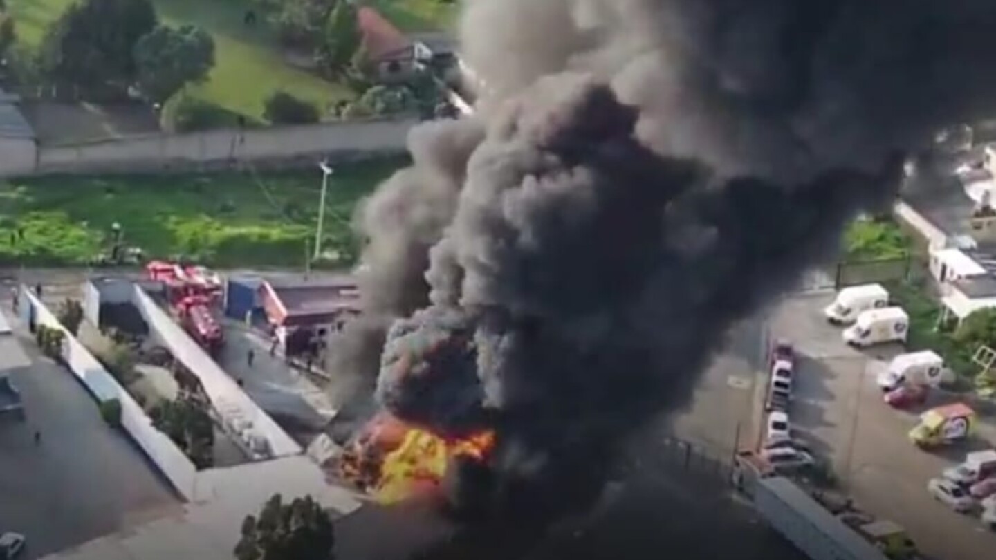 explosión en Tianguistenco