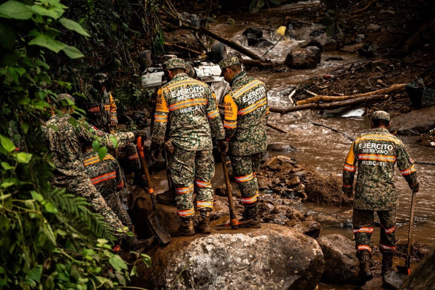 Continúa Busqueda Desaparecidos lluvias inundaciones