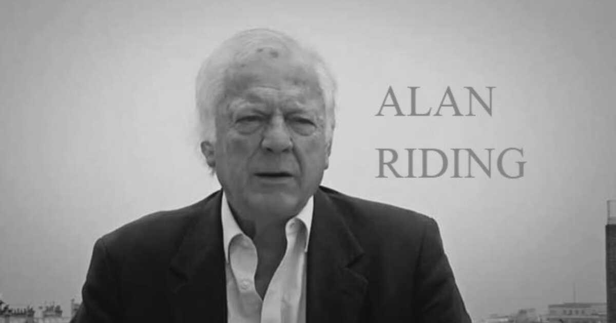 Alan Riding Designer Muere excorresponsal de The New York Times: ¿Quién fue Alan Riding ...
