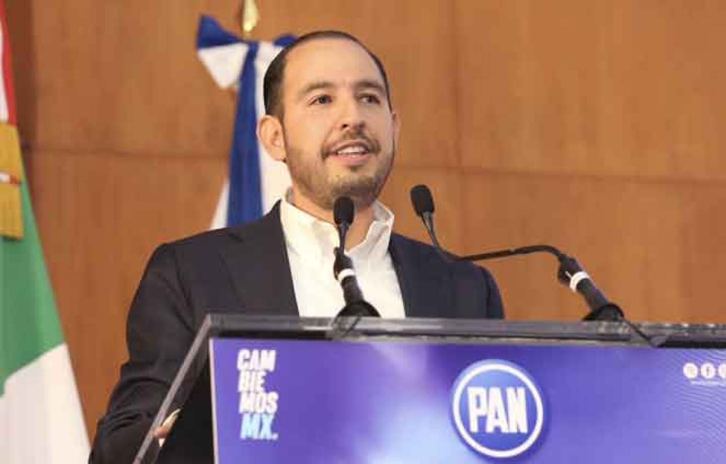 Marko Cortés, líder nacional del PAN