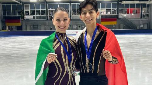 Andrea Montesinos y Donovan Carrillo, Oro y Plata en el NRW Trophy