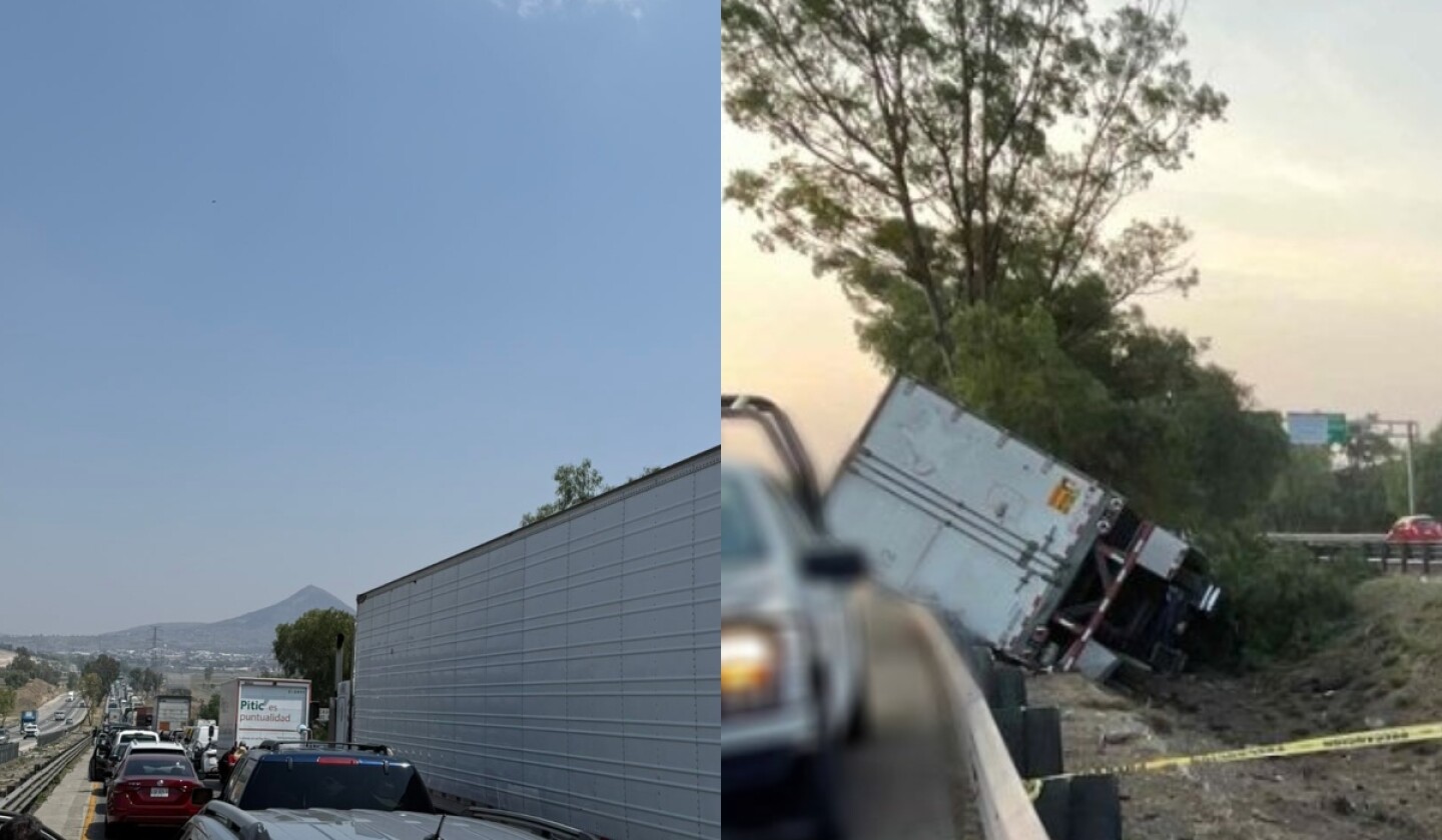 Accidente autopista México-Querétaro hoy.jpg