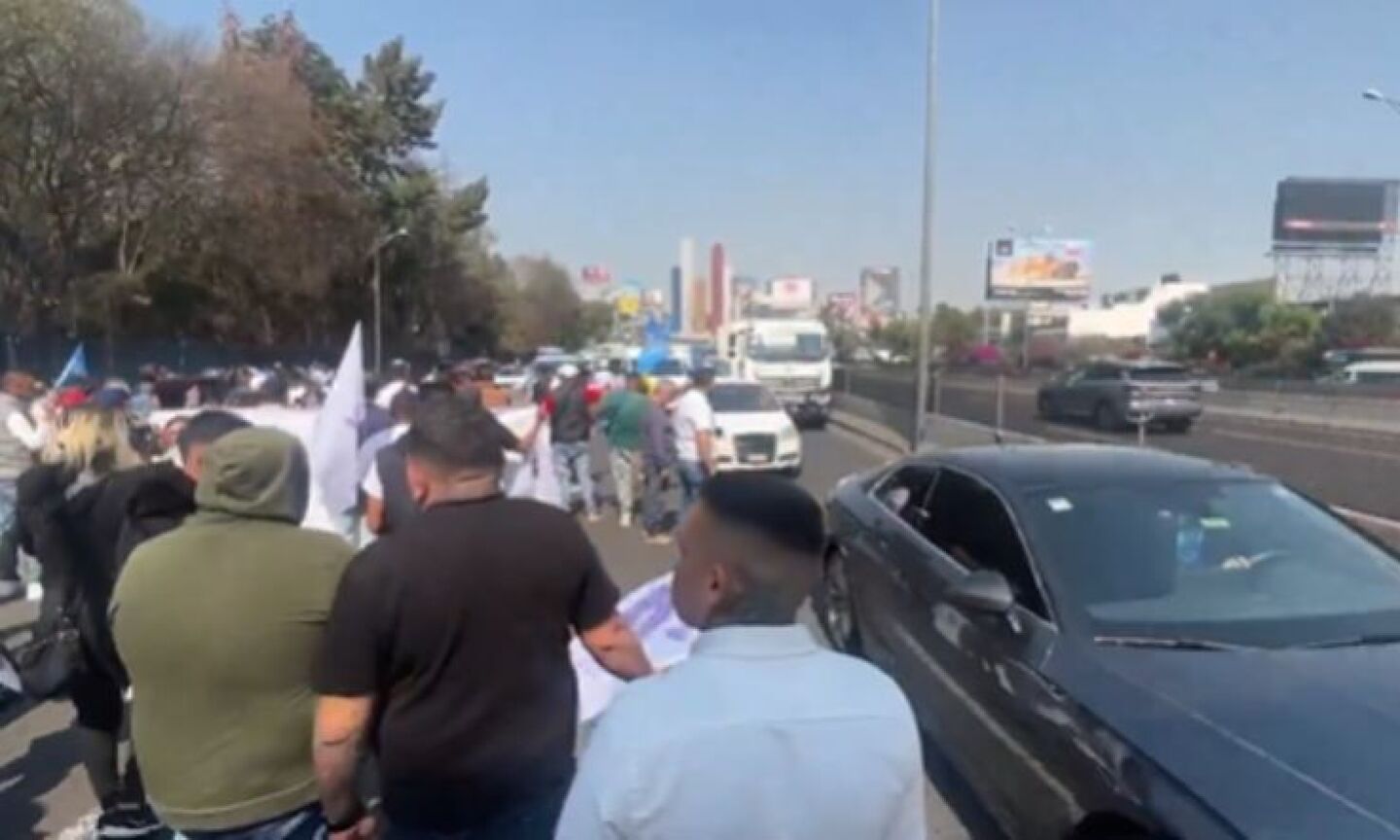 Bloqueo en Periférico Norte