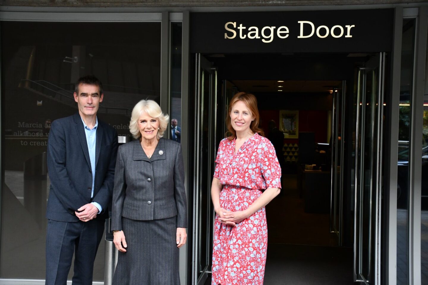 Camila visita al National Theatre