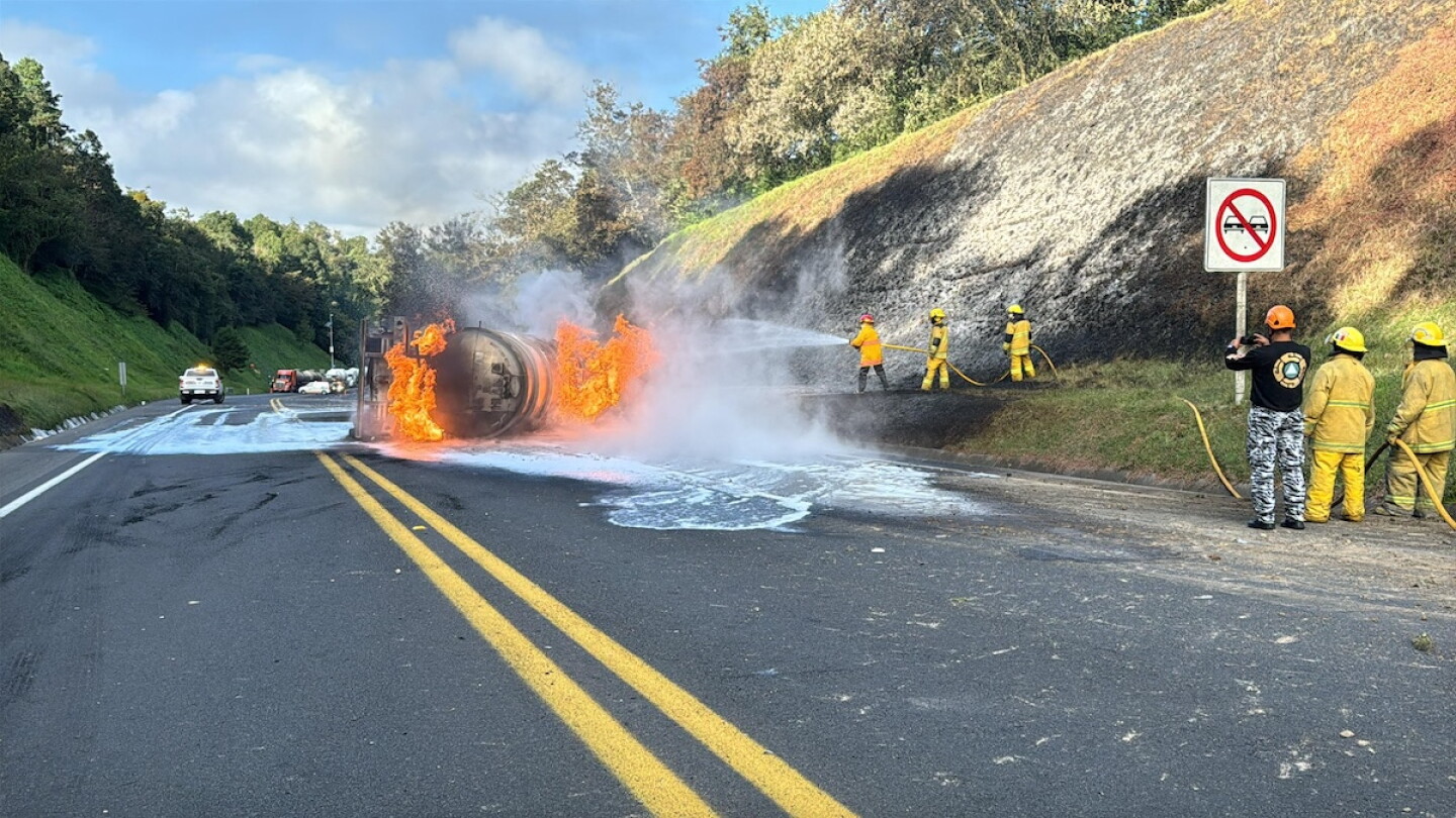 Accidente en la México-Tuxpan hoy: reporte vial EN VIVO de la explosión ...