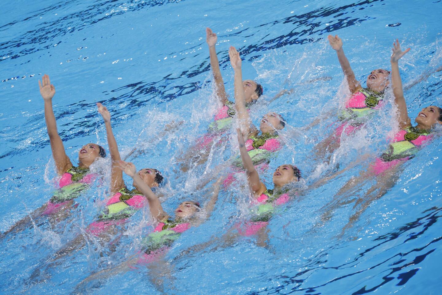 México_natación_artística_Paris_2024_